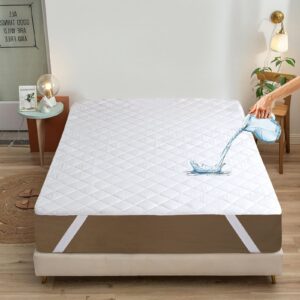 Waterproof Mattress Pad With Elastic Strap